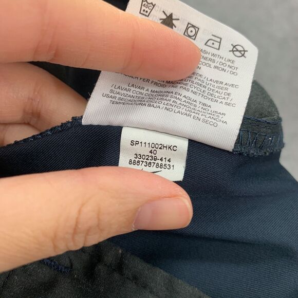 Nike Golf Short Mens 40 Navy Tech Chino Flat Front Dri Fit Stretch Moisture Wick - Picture 12 of 15